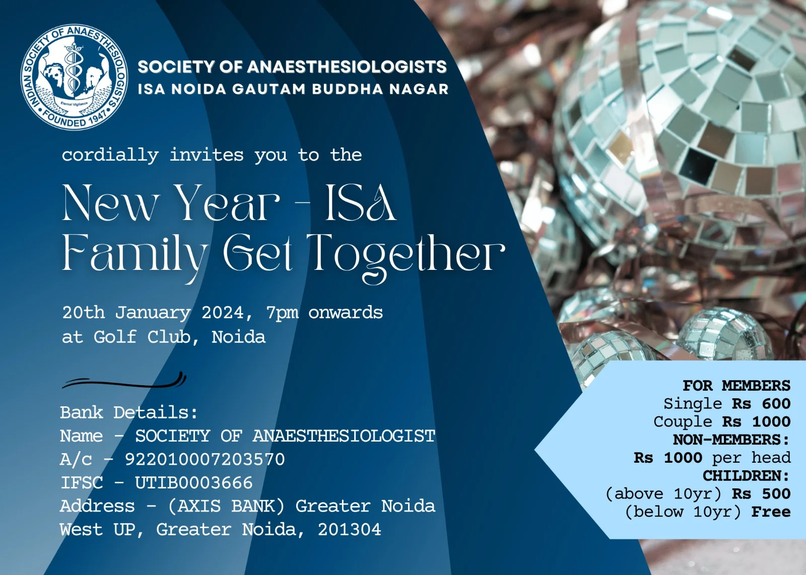 New Year - ISA Noida Family Get Together 2024