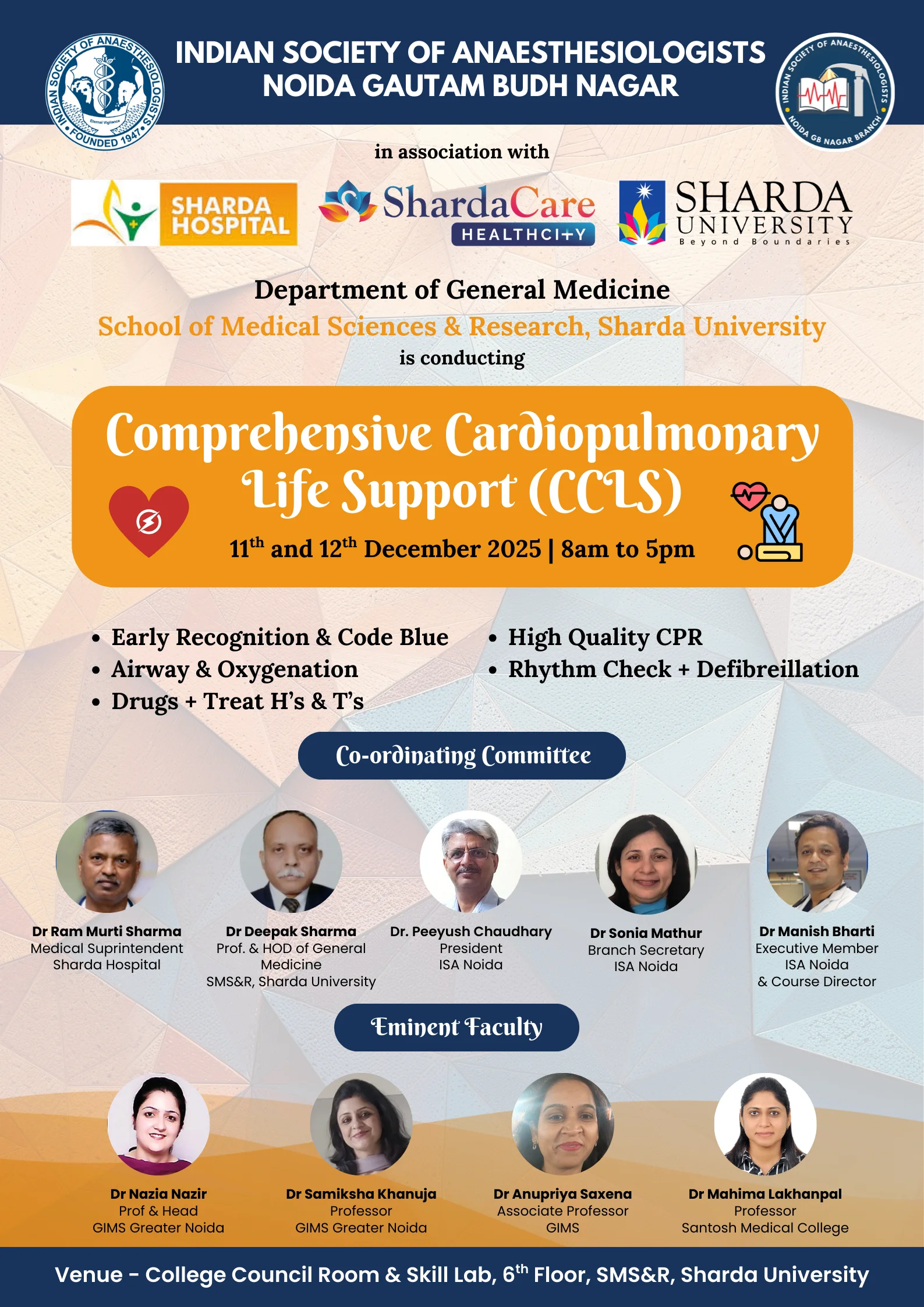 Comprehensive Cardiopulmonary Life Support (CCLS)
